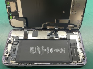 iphone11のバッテリー交換