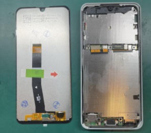 AQUOS wish３液晶交換