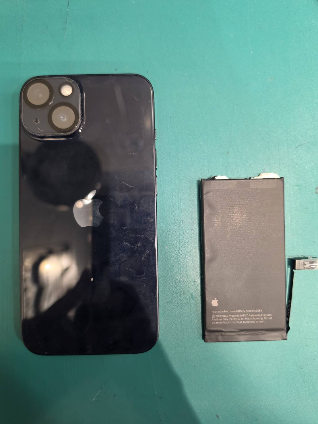 iPhone14のバッテリー交換を行いました！　-スマホ修理工房浦和パルコ店-