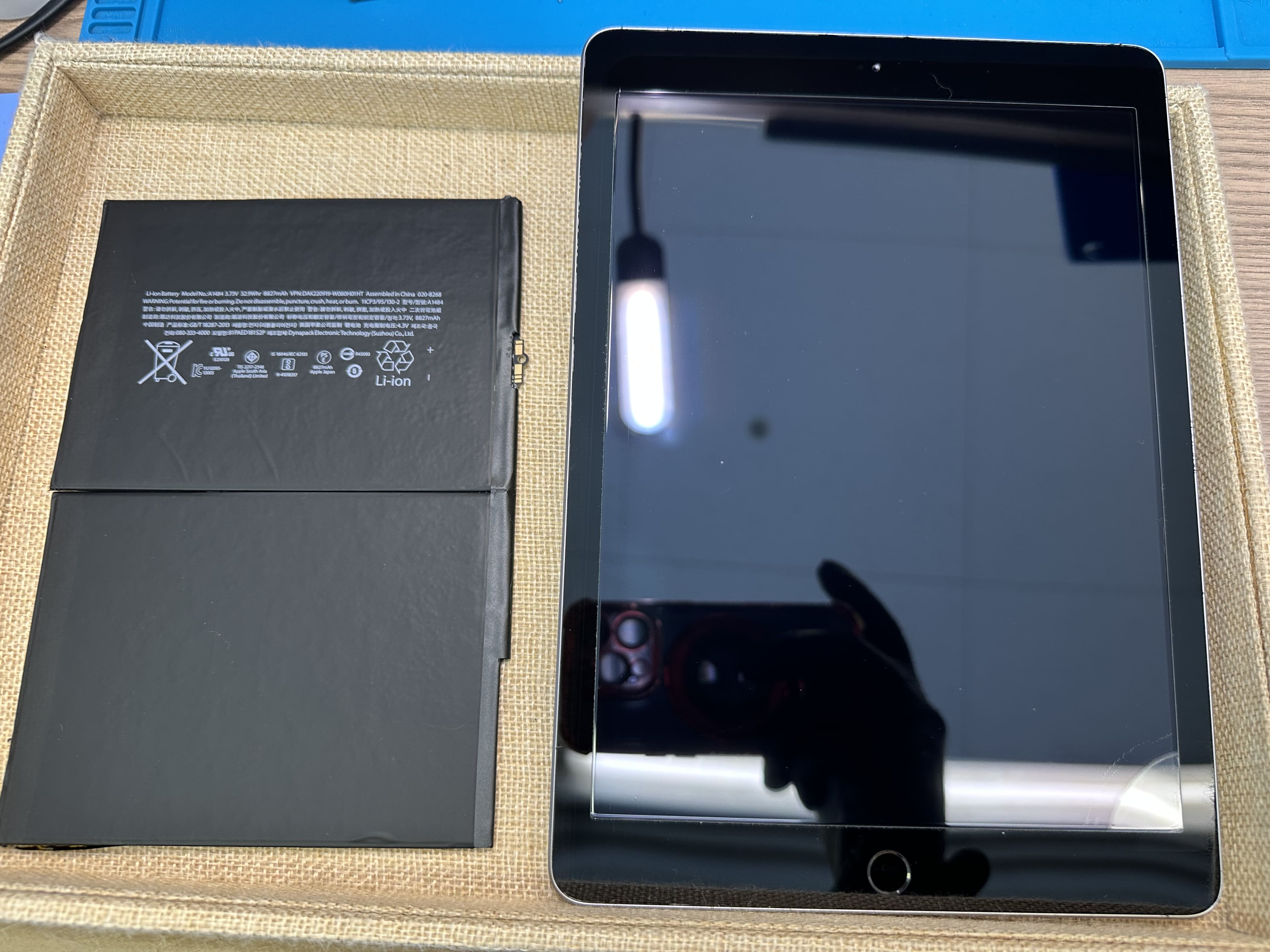 【iPad 9】アイパッドのバッテリー交換は即日交換可能です！スマホ修理工房カインズ前橋吉岡店