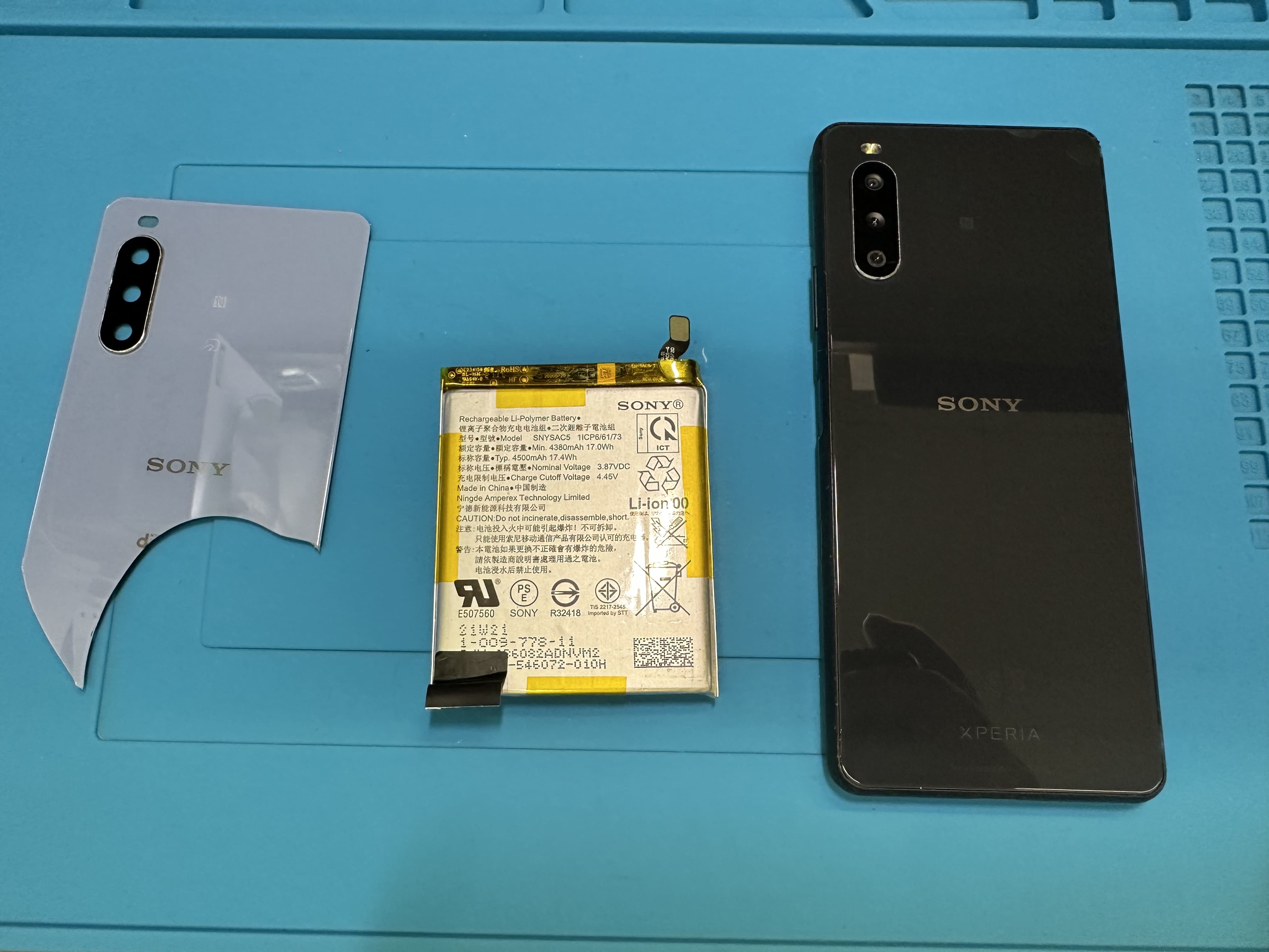【Xperia 10Ⅲ】エクスペリアのバッテリー交換は、スマホ修理工房カインズ前橋吉岡店へ！