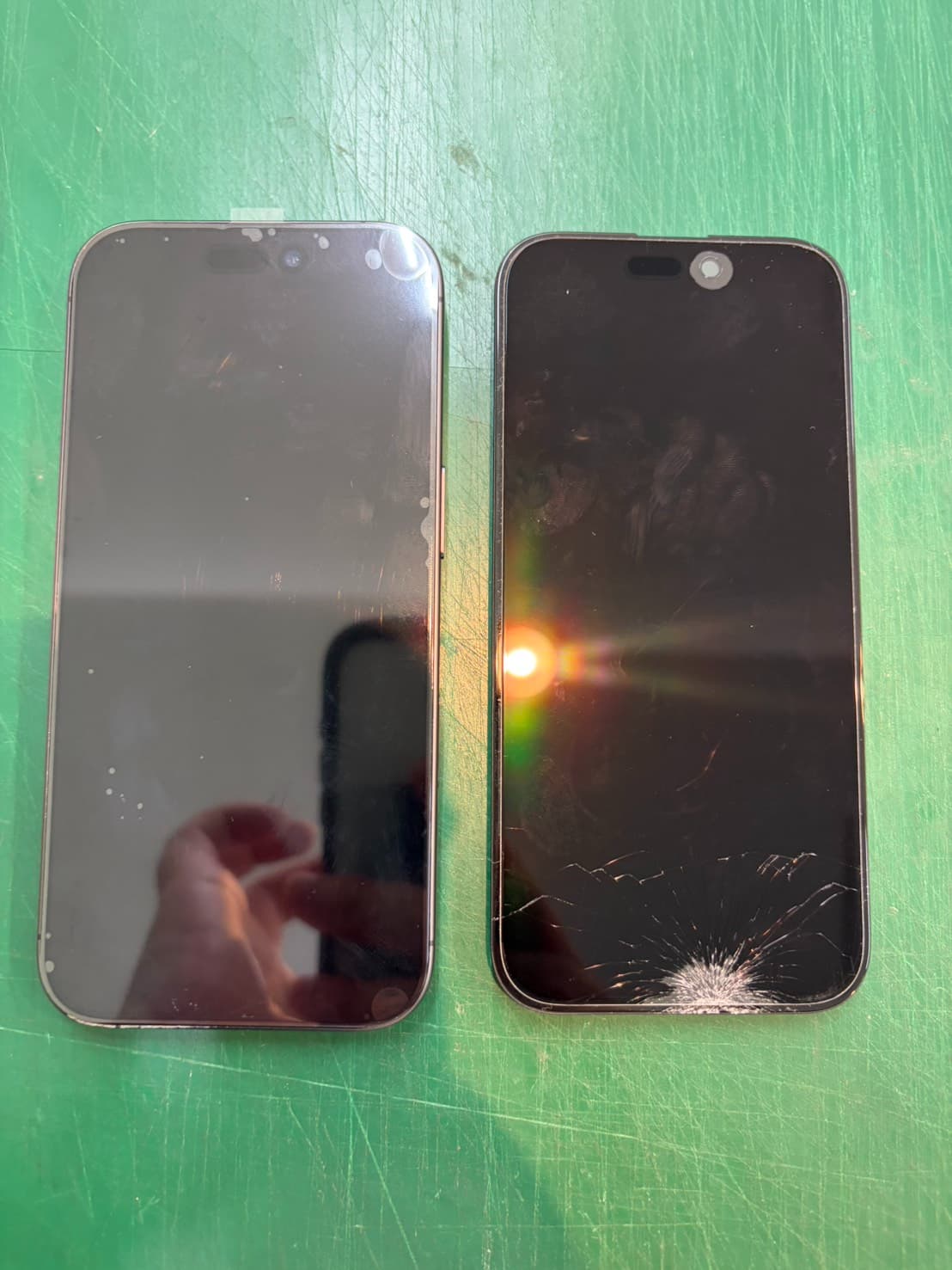 【iPhone17】の画面パネル交換の修理を承りました-スマホ修理工房和光市駅北口店-