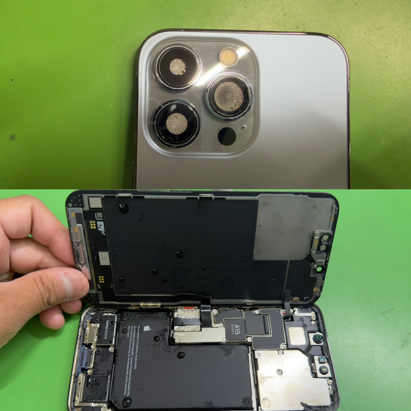 iPhone13Pro（アイフォーン13プロ）起動不可・水没復旧修理【中央林間店】