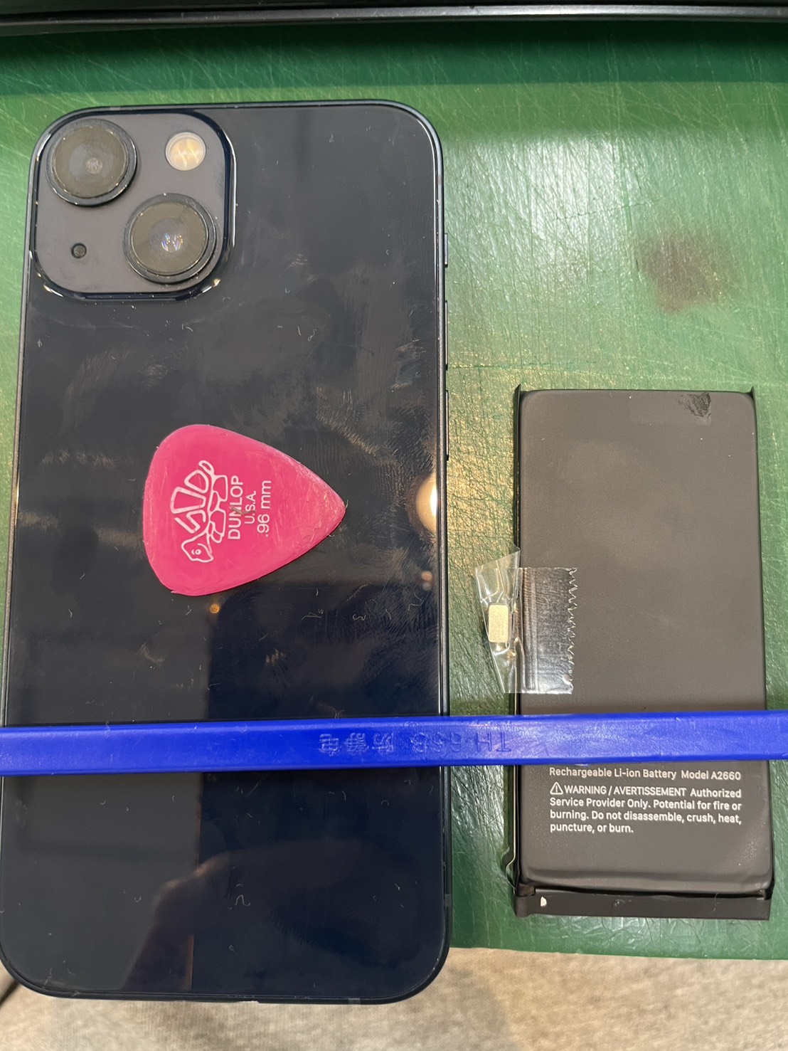 iPhone13miniのバッテリー交換の修理を承りました-スマホ修理工房北朝霞店-