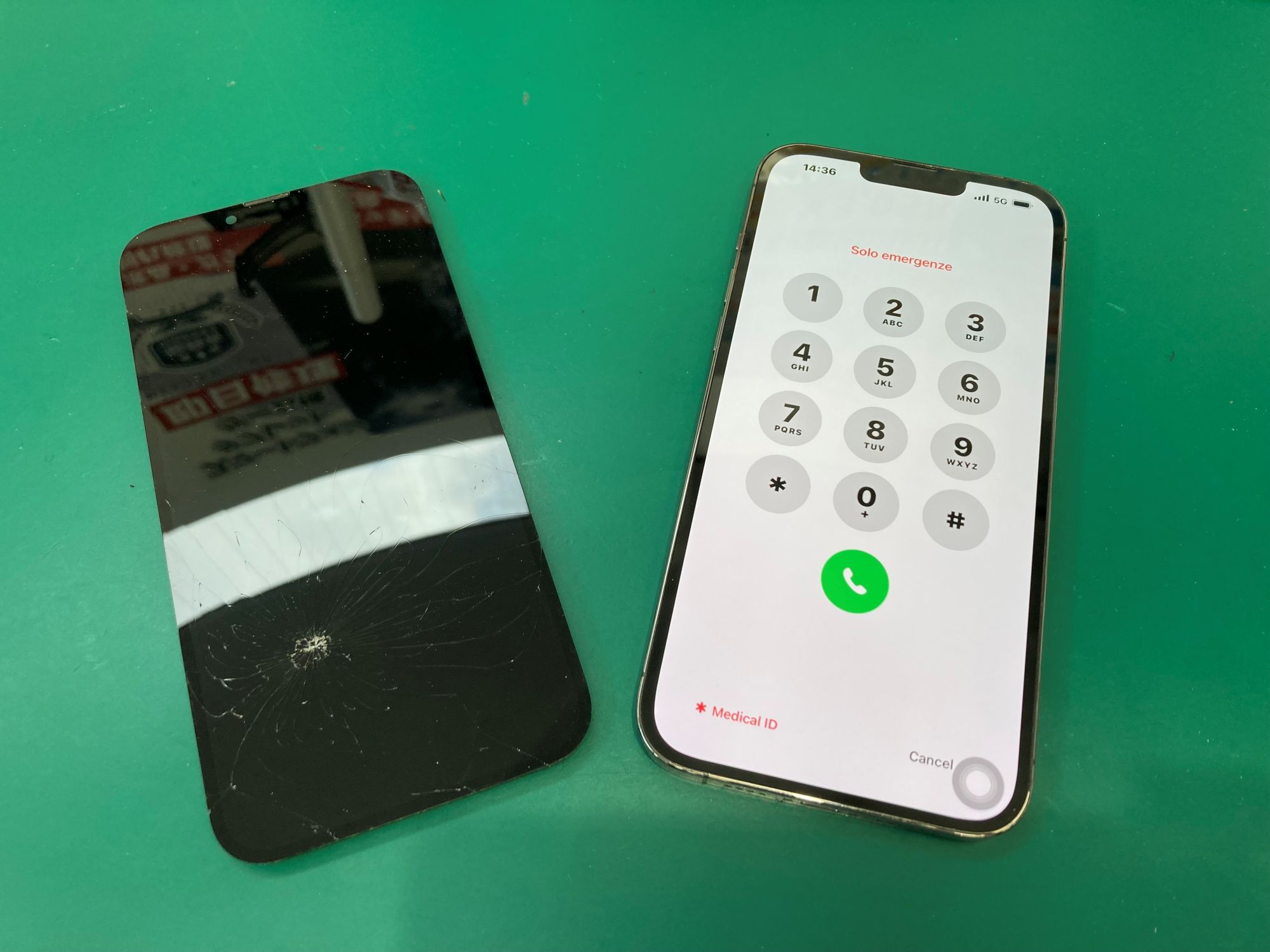 iPhone13ProMax（アイフォーン13プロマックス）画面割れ・全面表示不良による画面交換【登戸・向ケ丘遊園店】