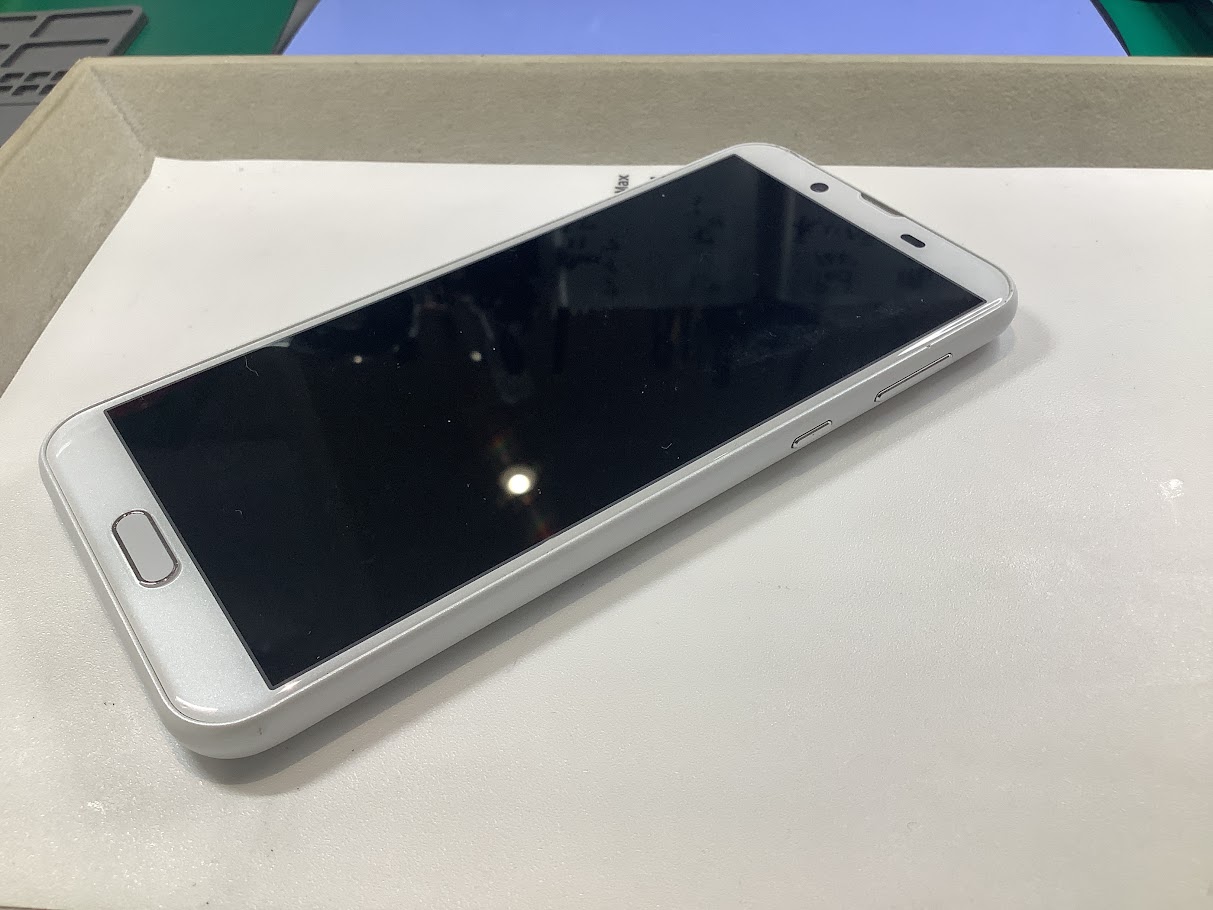 AQUOSsense2のバッテリー交換ならデータをそのまま・最短即日修理のスマホ修理工房グランデュオ蒲田店へ
