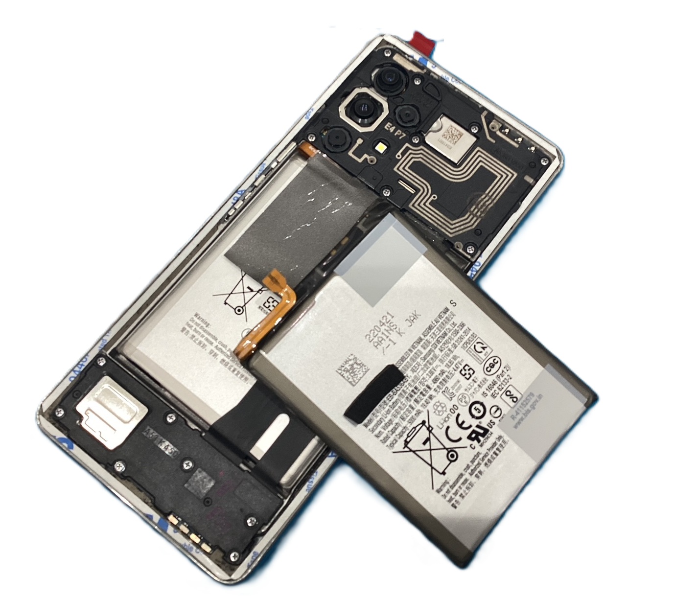 【GalaxyA53　バッテリー交換はスマホ修理工房アスティ静岡店へ！！】