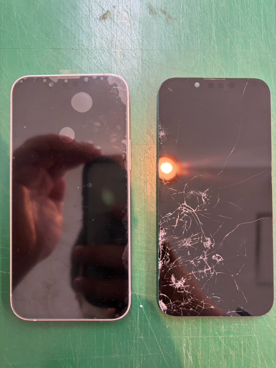 【iPhone 13mini】の画面パネル交換の修理を承りました-スマホ修理工房和光市駅北口店-