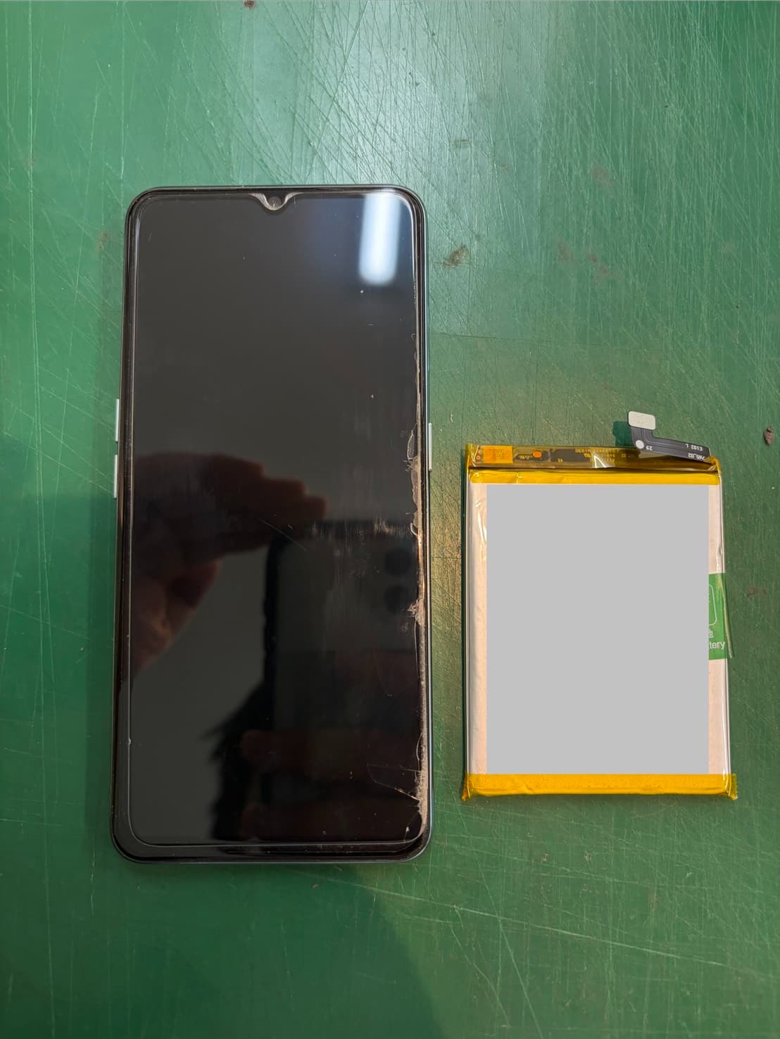 【OPPO Reno 3A】のバッテリー交換の修理を承りました-スマホ修理工房和光市駅北口店-
