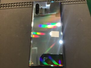 Galaxynote10Plusの画面交換ならデータをそのまま・最短即日修理のスマホ修理工房ラザウォーク甲斐双葉店へ