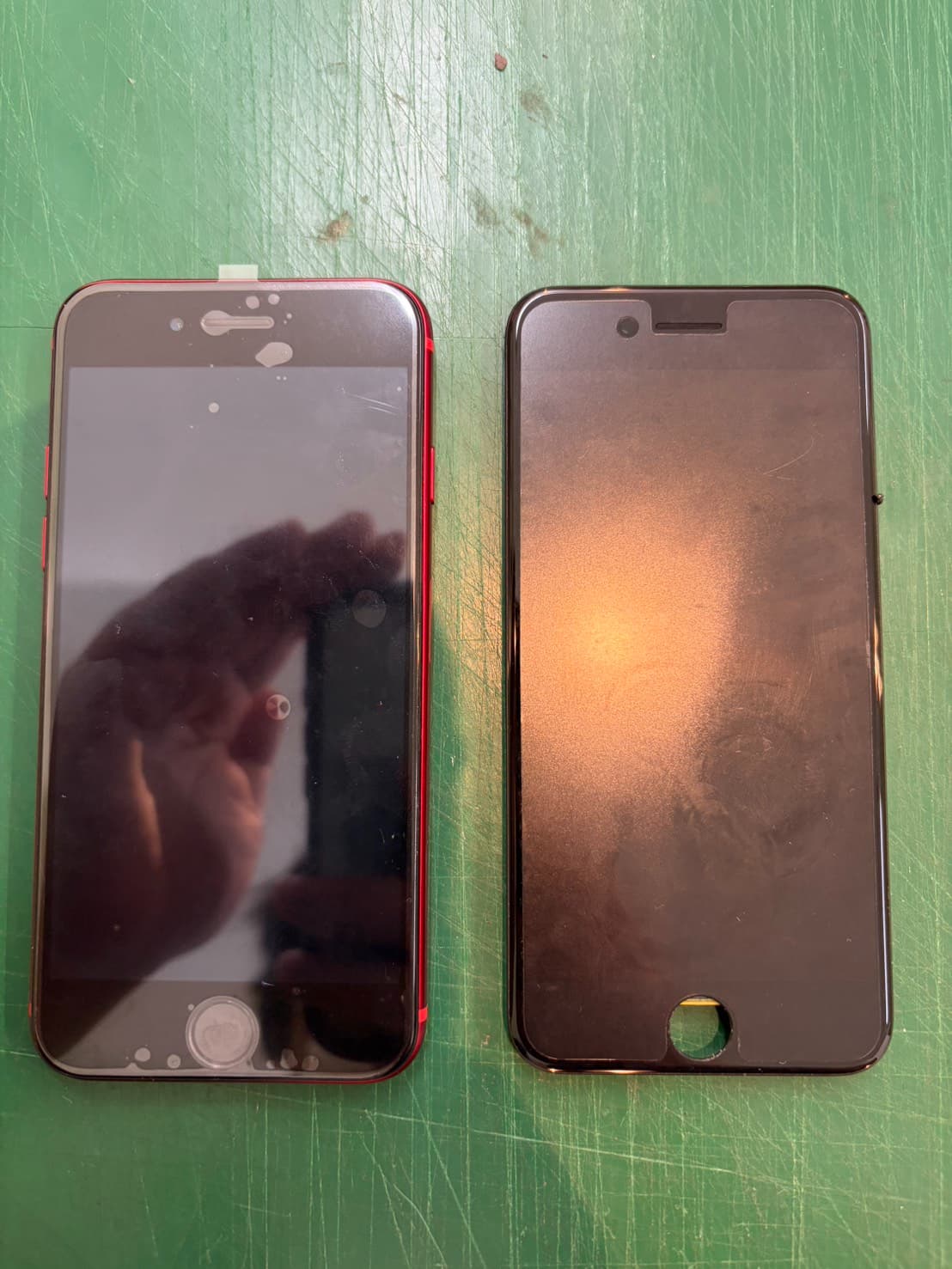 【iPhone SE3】の画面パネル交換の修理を承りました-スマホ修理工房和光市駅北口店-