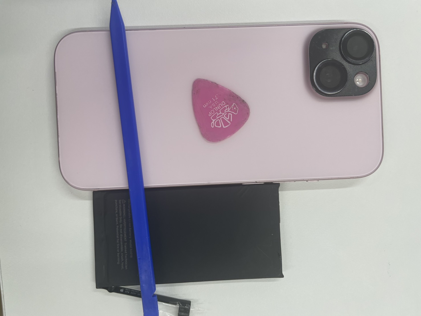 iPhone15のバッテリー交換の修理を承りました-スマホ修理工房北朝霞店-