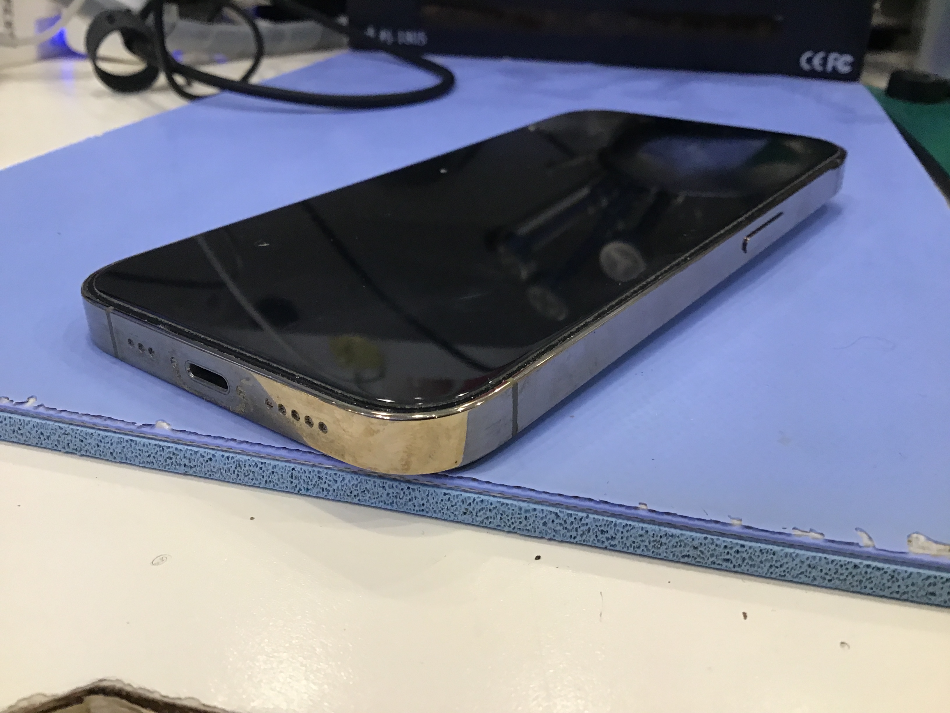 iPhone14Proのバッテリー交換は、データそのまま・即日修理のスマホ修理工房　セレオ相模原店へ！