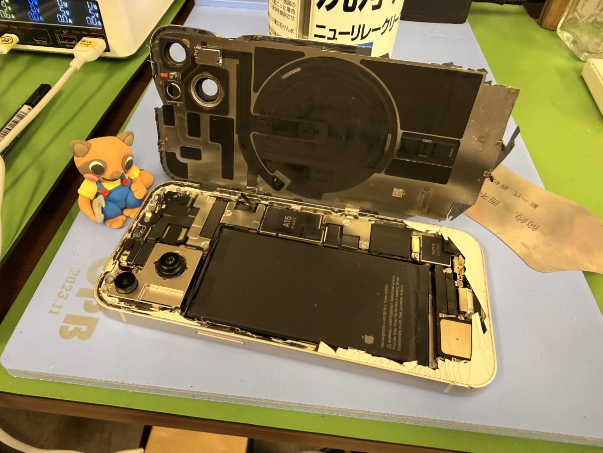 【中央林間】iPhone 14のリアカメラ交換修理｜飛び込み相談にも対応しました