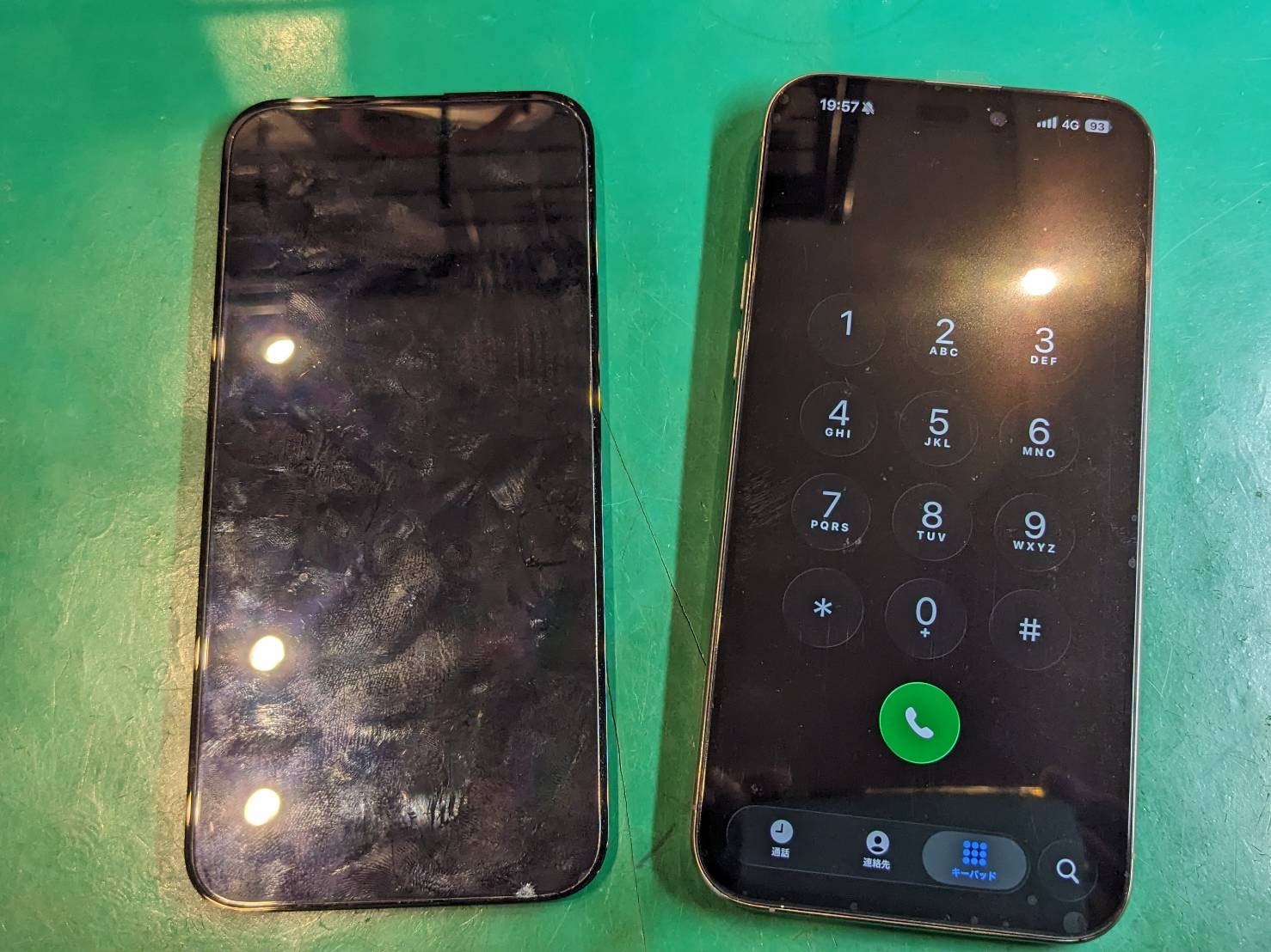 iPhone15ProMaxの画面交換を承りました！【スマホ修理工房ミーツ国分寺店】