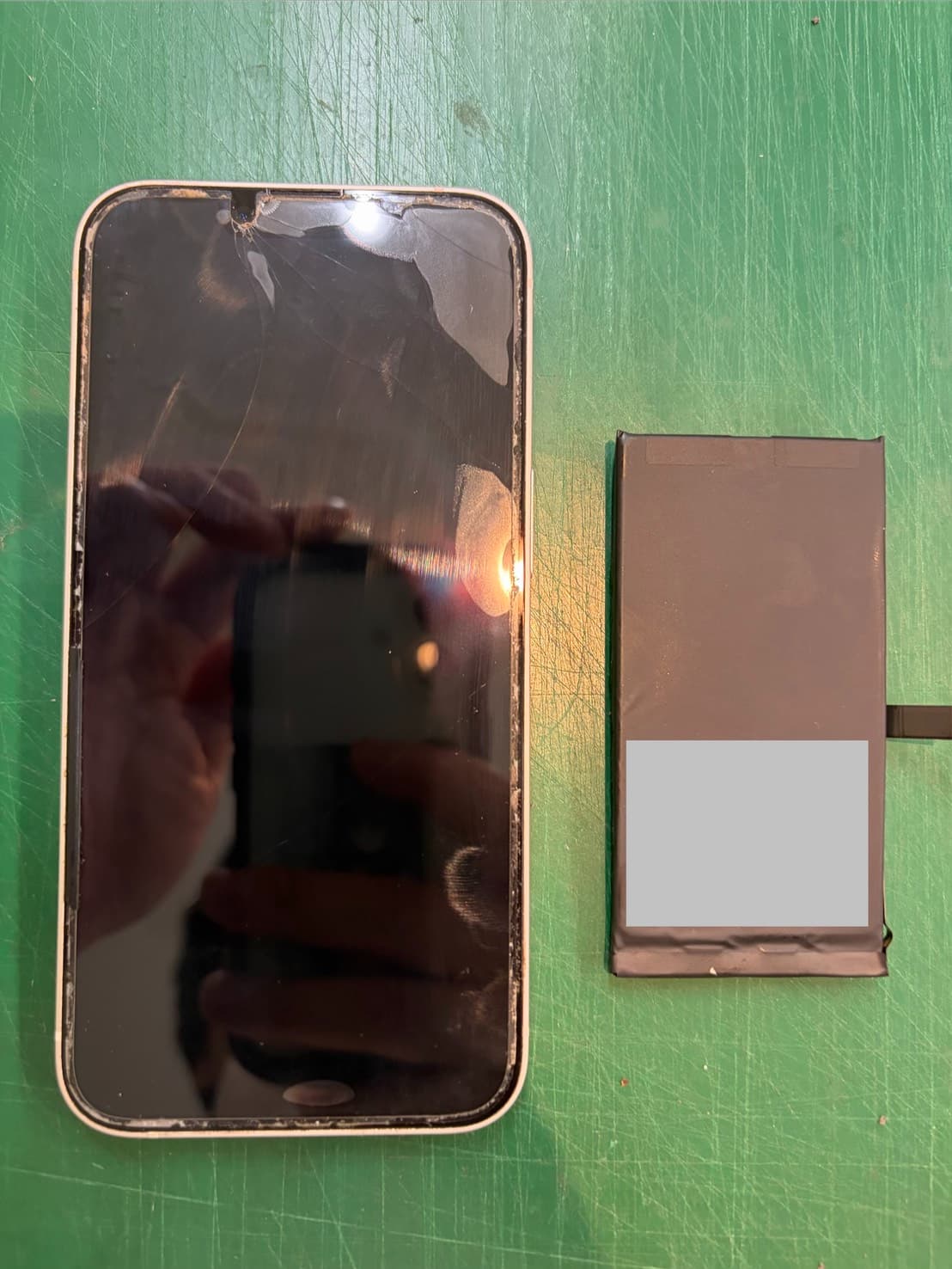 【iPhone 14】のバッテリー交換の修理を承りました-スマホ修理工房和光市駅北口店-