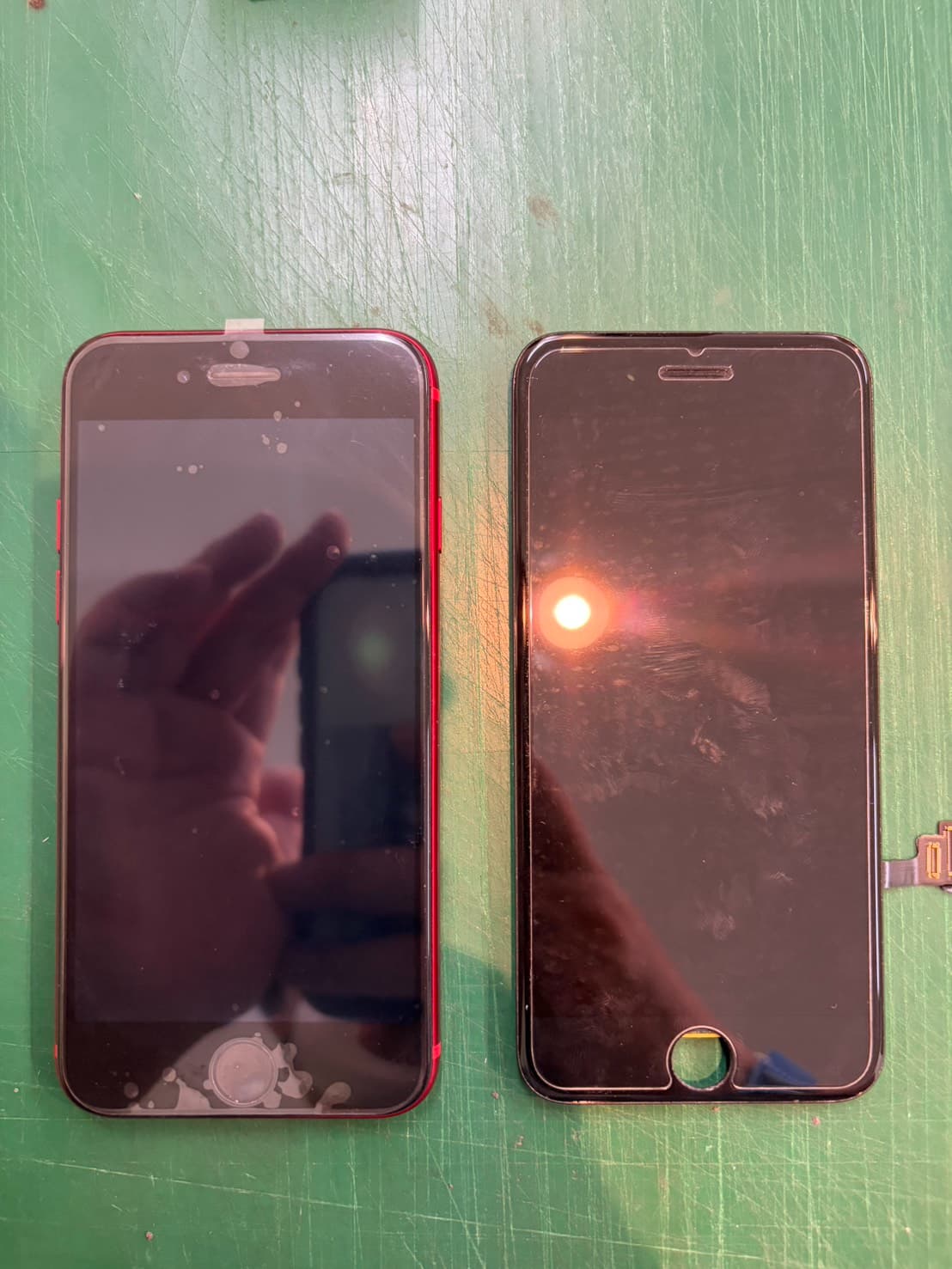 【iPhone SE3】の画面パネル交換の修理を承りました-スマホ修理工房和光市駅北口店-