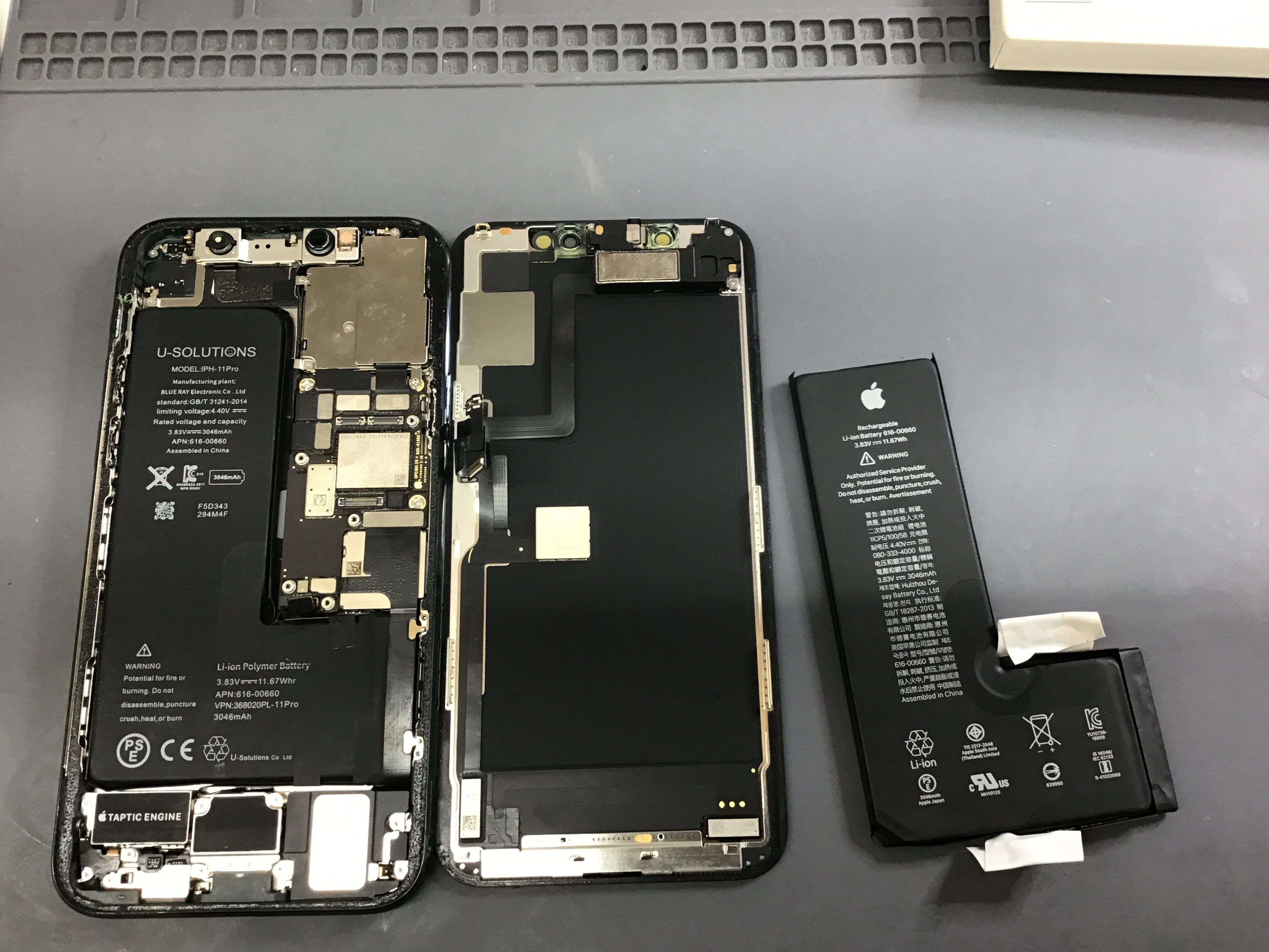 iPhoneのバッテリー交換は、データそのまま・即日修理のスマホ修理工房京王聖蹟桜ヶ丘ショッピングセンターB館店へ！