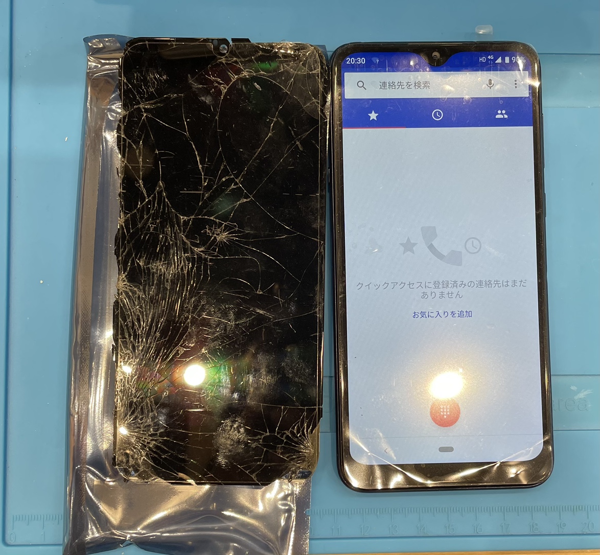 Hisense Rock 5のガラス割れを修理！画面割れを放置するリスクとは？
