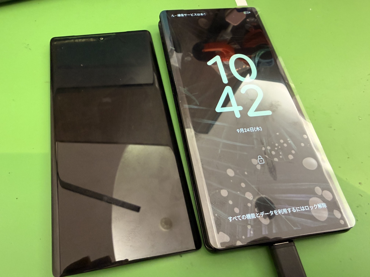 【横浜関内】Pixel 6 Proの画面が映らない症状をディスプレイ交換で修理しました