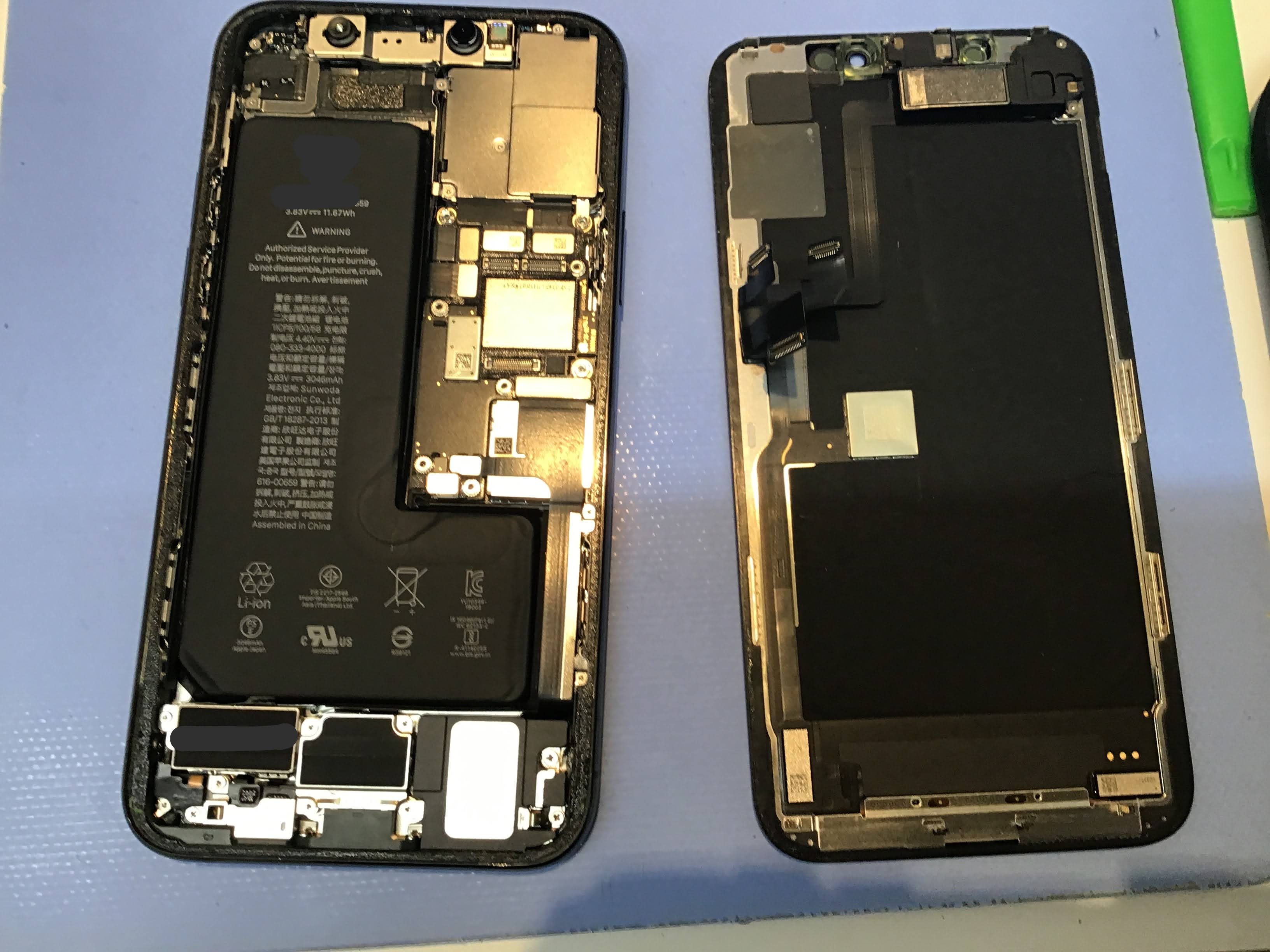 iPhoneXのバッテリー交換は、データそのまま・即日修理のスマホ修理