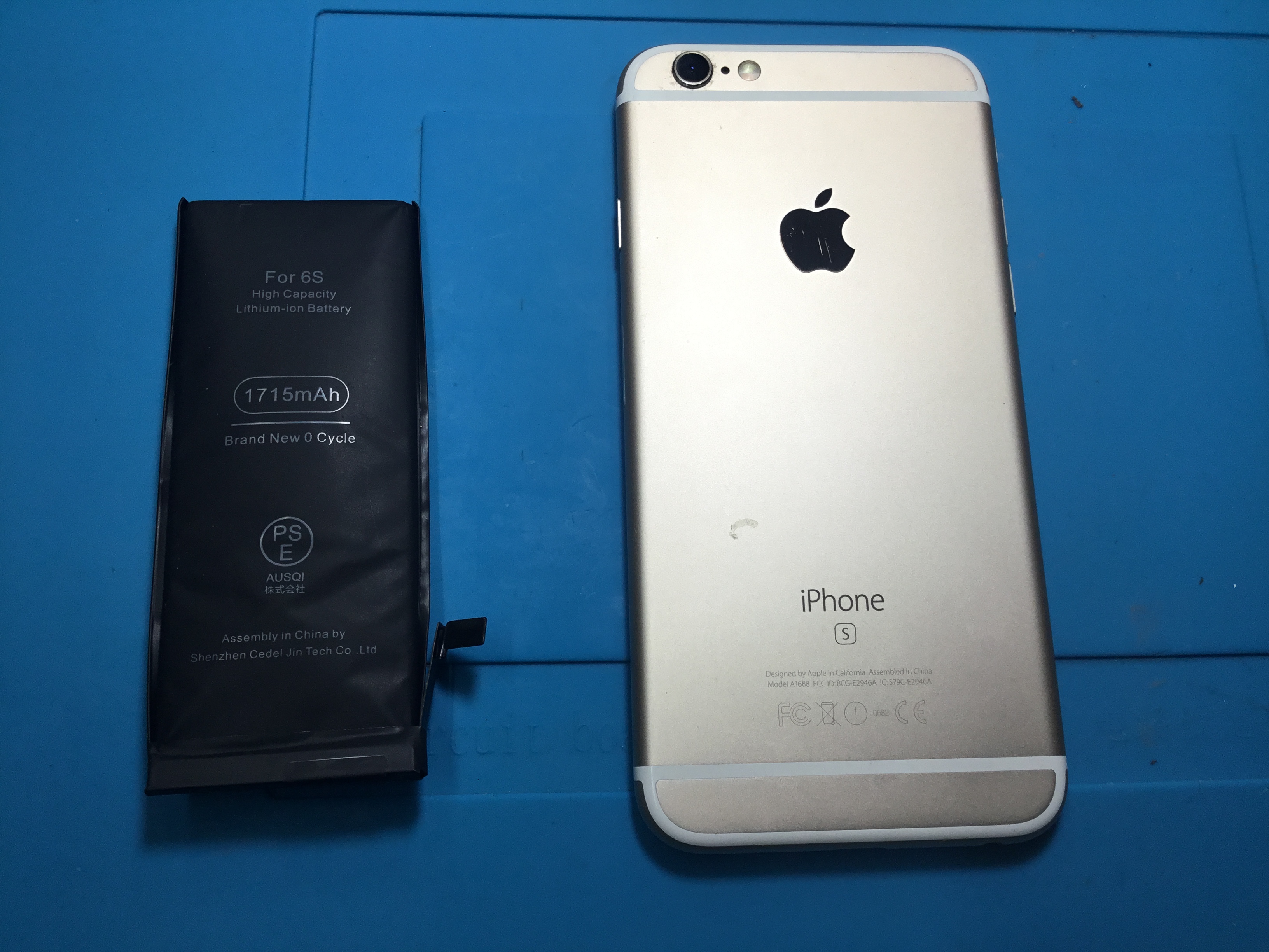 【iPhone6S（アイフォン6S）】バッテリー交換なら『スマホ修理工房太田店』へ！