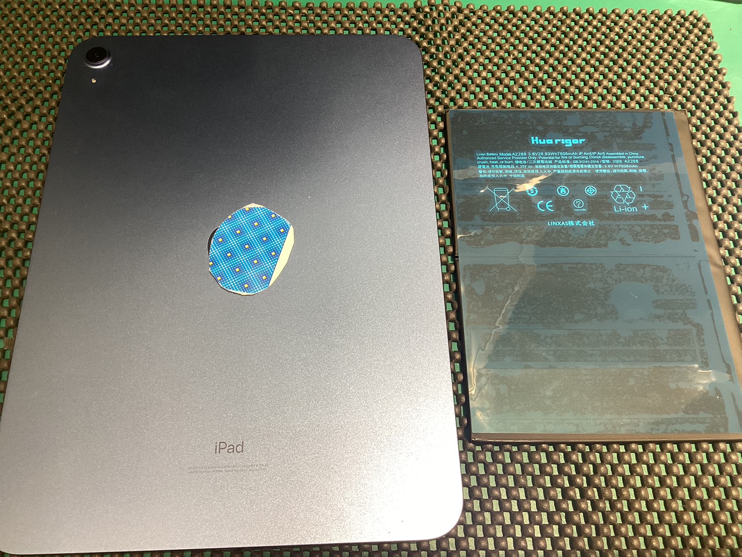 iPad10のバッテリー交換を承りました！　スマホ修理工房新狭山店