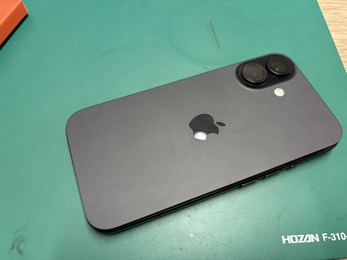 iPhone16の電源が入らなくなった状態(横浜関内・スマホ修理工房横浜関内店)