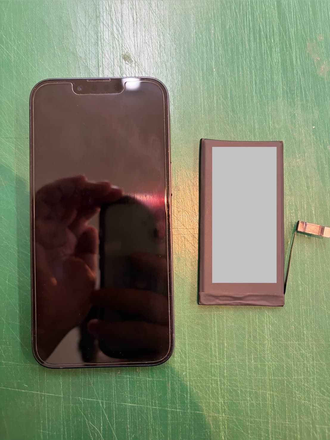 【iPhone 14】のバッテリー交換の修理を承りました-スマホ修理工房和光市駅北口店-
