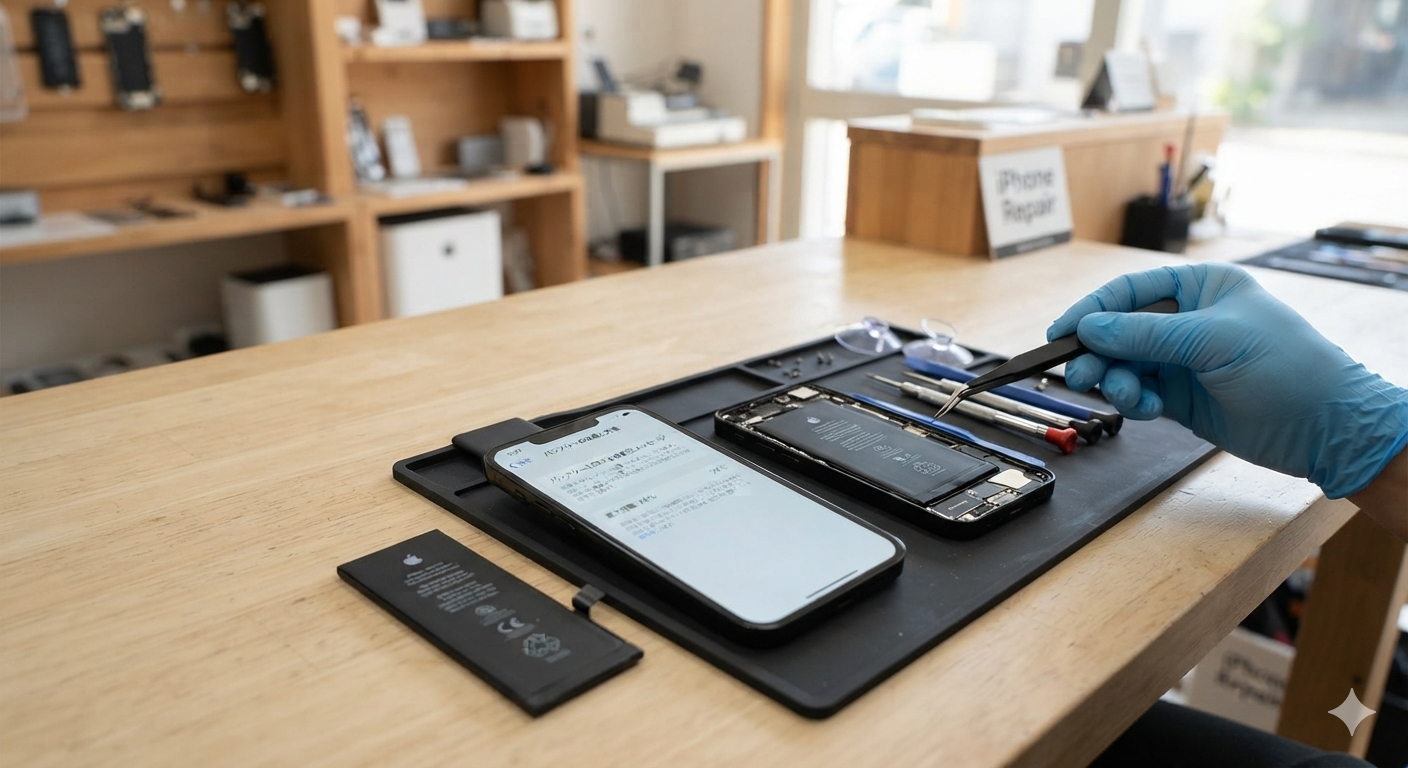 10月4日「スマホのバッテリーを交換したら、ストレスが一気に消えた話」【スマホ修理工房　上野店】