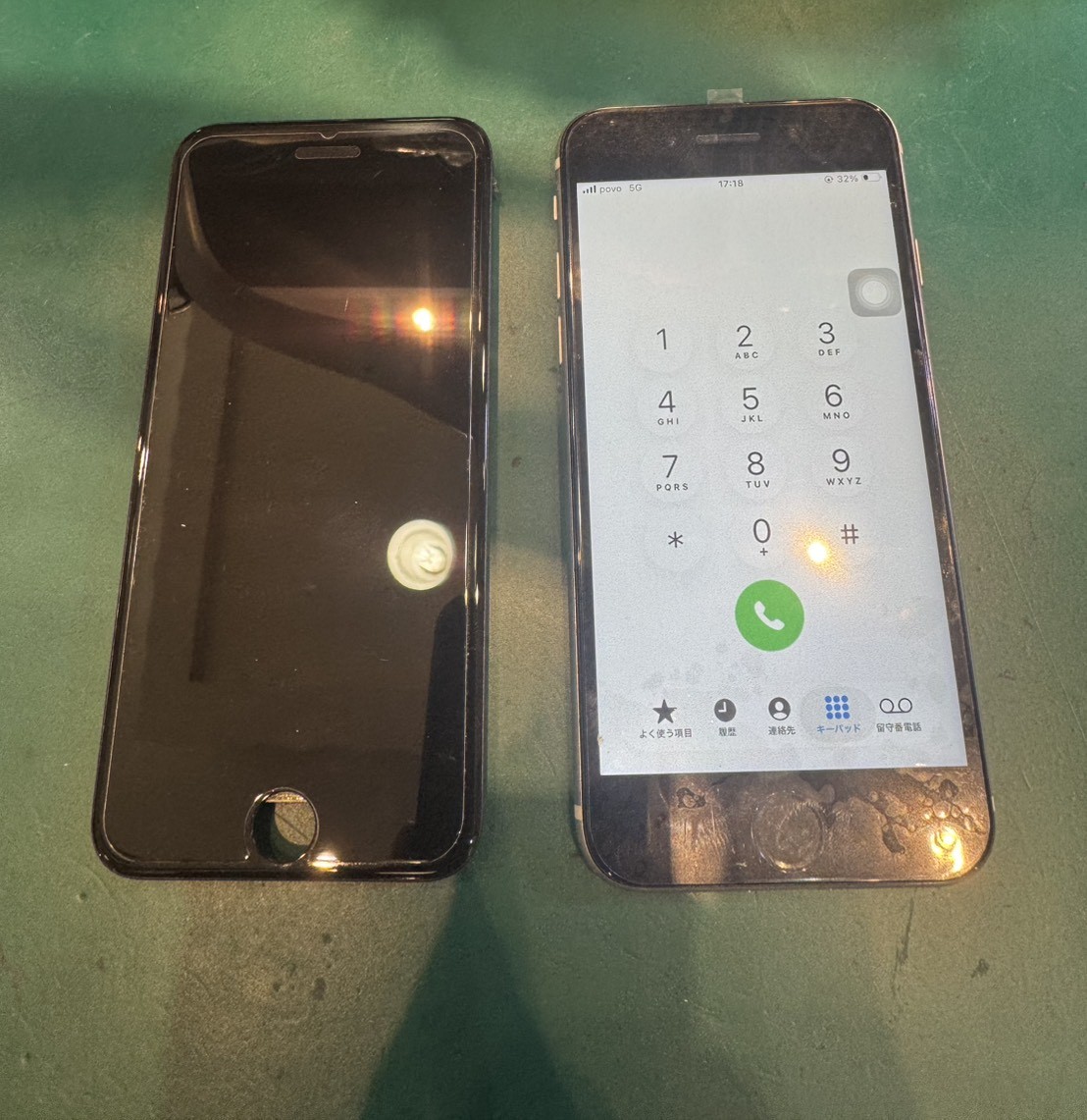 ホームボタン操作不可状態のiPhoneSE3の画面修理を承りました！【スマホ修理工房荻窪タウンセブン店】