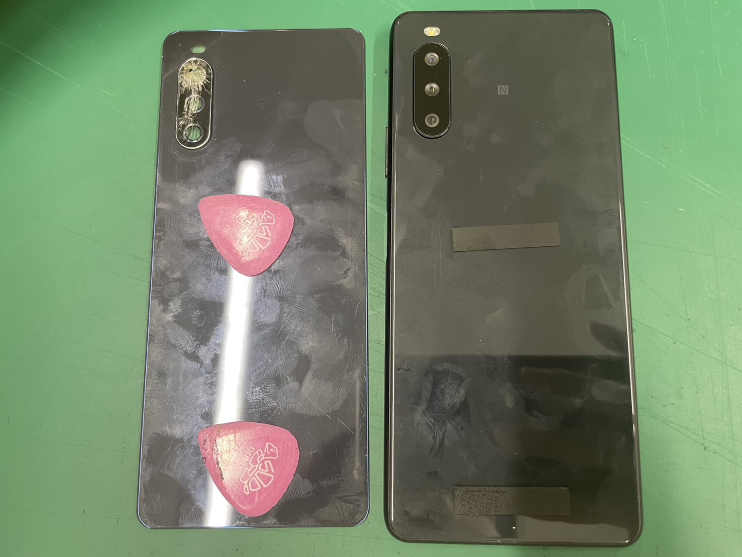 Xperia　10Ⅲのバックパネルの交換の修理を承りました！-スマホ修理工房北朝霞店-