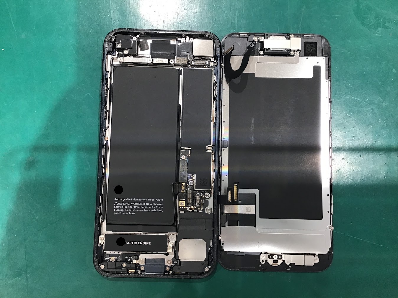 電池持ちが悪くなったiPhoneSE3【スマホ修理工房丸井錦糸町店】