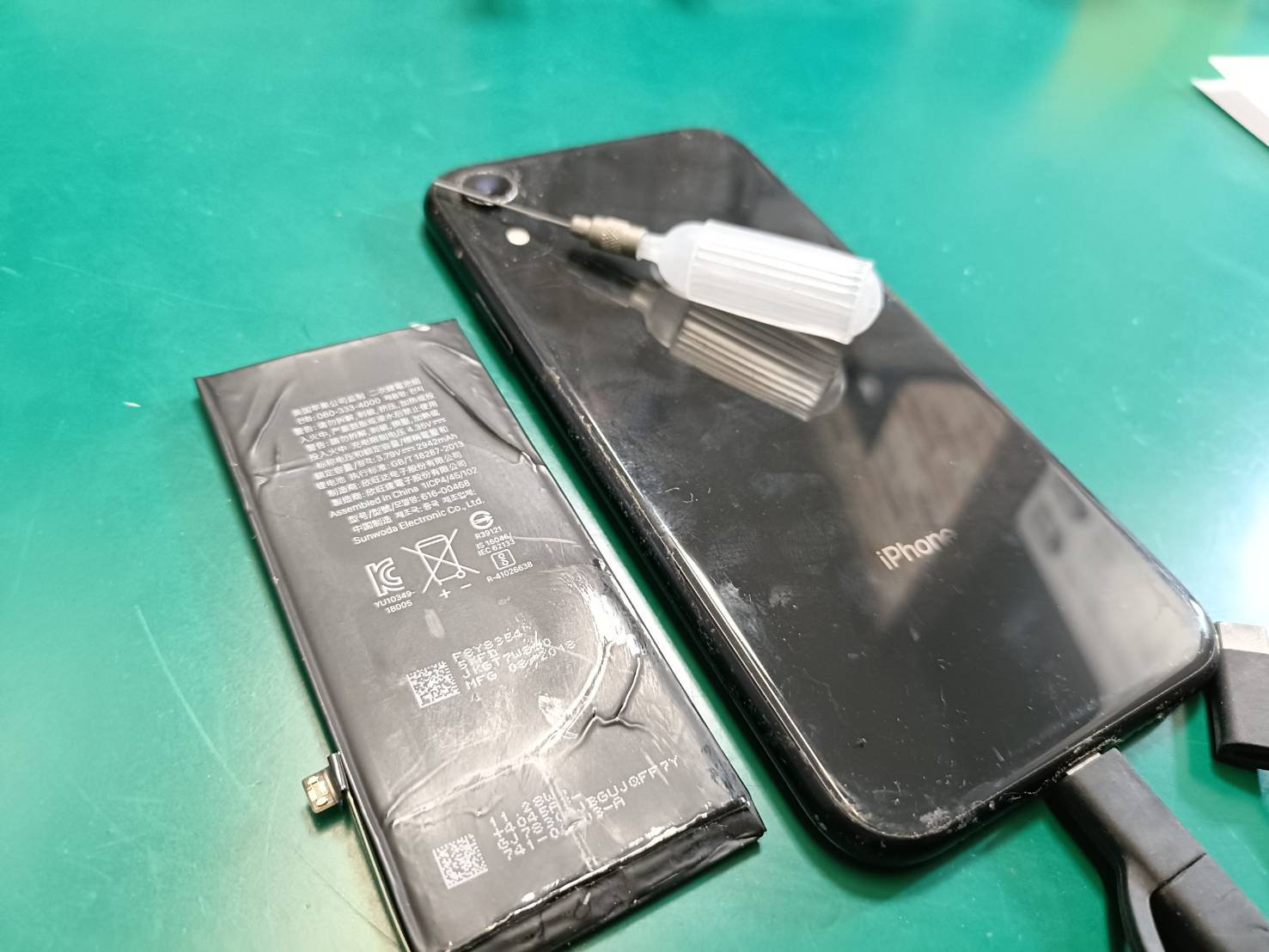 iPhone　XR　久しぶりのバッテリー交換です♪♪