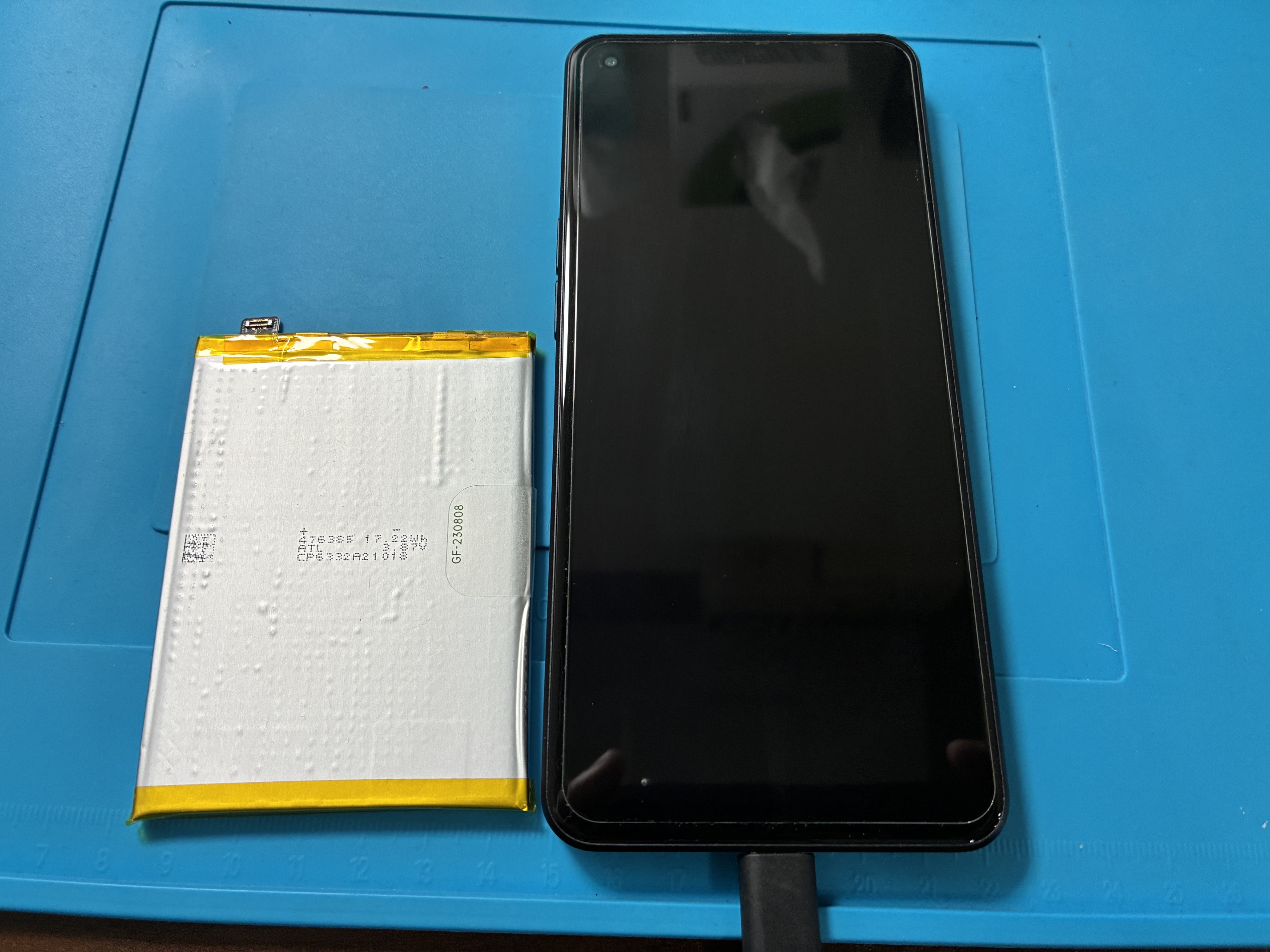 加古郡からお越しのお客様よりOPPO Reno9 Aのバッテリー交換をご依頼いただきました！