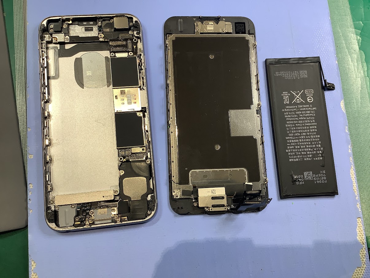 iPhone6sのバッテリー交換ならデータをそのまま・最短即日修理のスマホ修理工房西八王子店へ