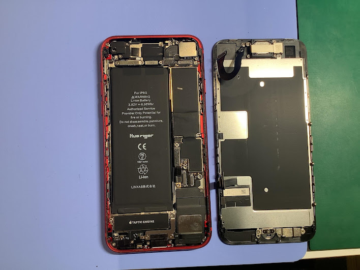iPhone8のバッテリー交換ならデータをそのまま・最短即日修理のスマホ修理工房グランデュオ蒲田店へ
