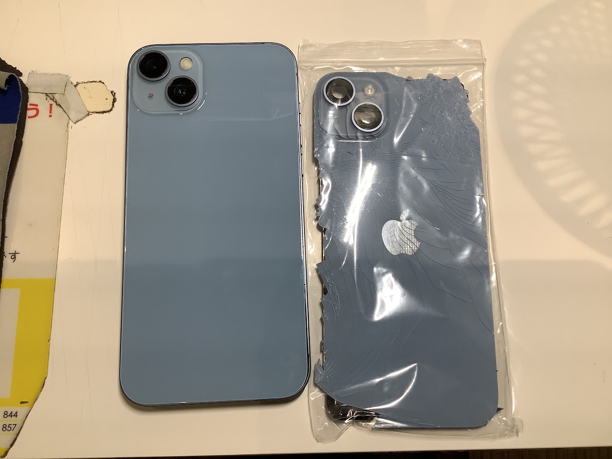 iPhone14のバックパネルならデータをそのまま・最短即日修理のスマホ修理工房グランデュオ蒲田店へ
