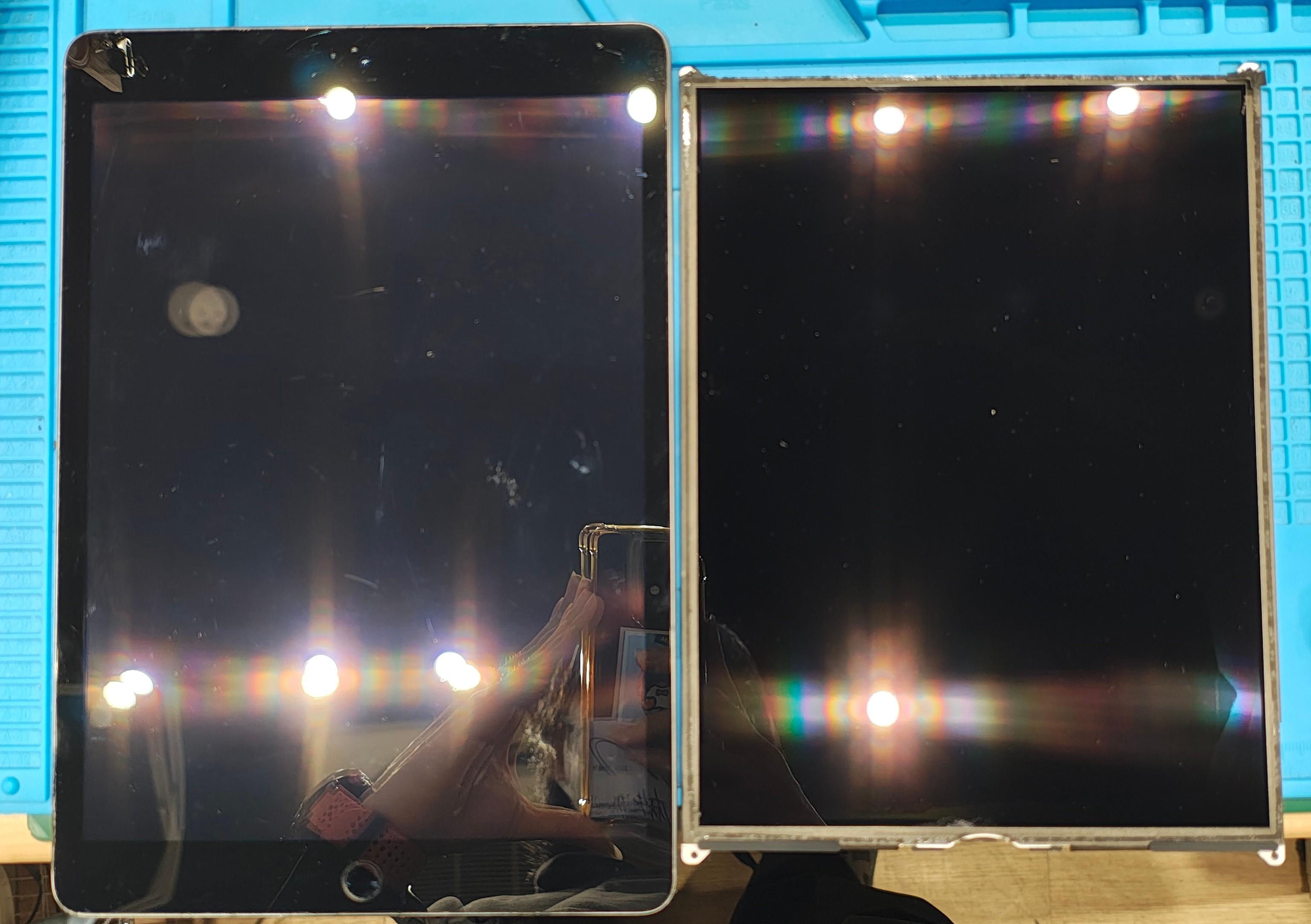 iPad 第9世代の液晶交換修理！表示不良になった画面を交換して復旧しました