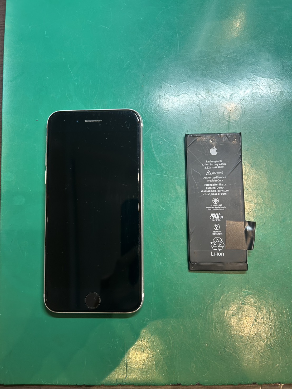 iPhoneSE2のバッテリー交換を承りました！【スマホ修理工房ミーツ国分寺店】
