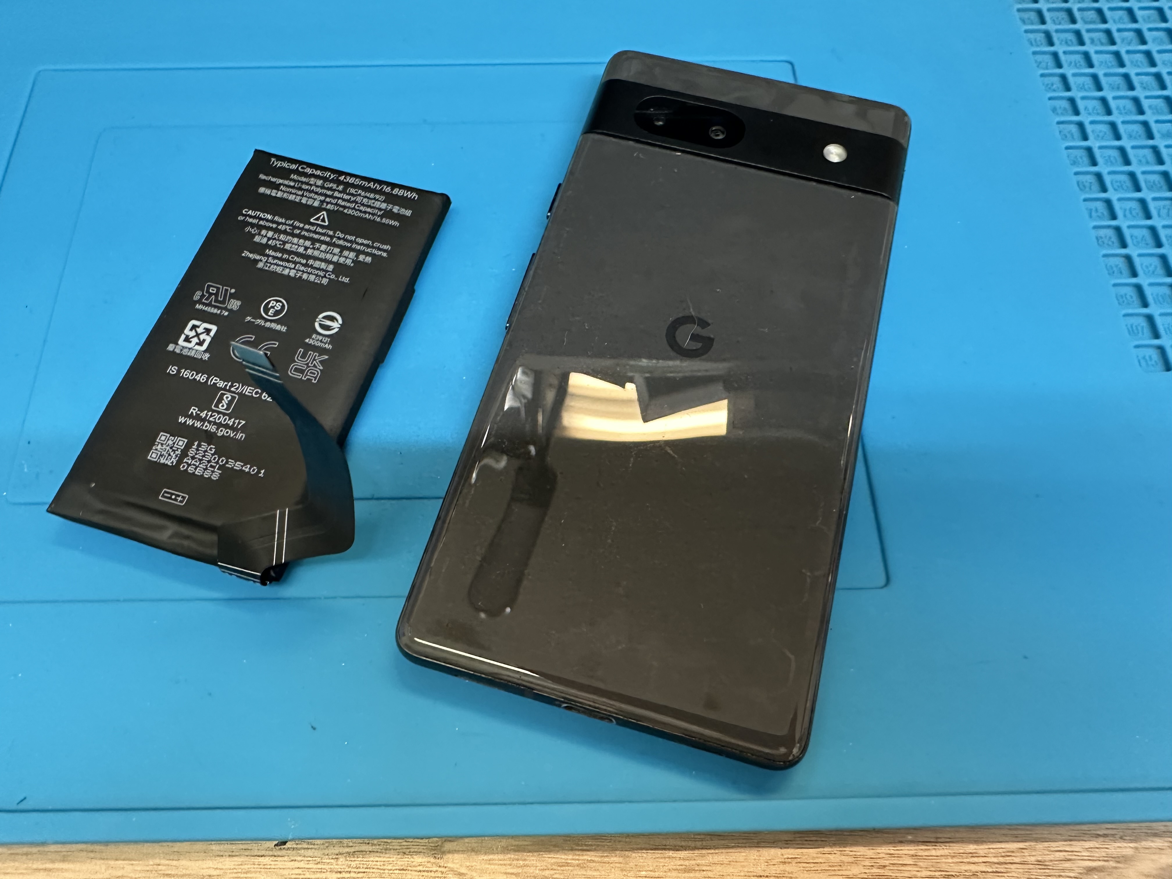 【Pixel 7a】ピクセルのバッテリー交換は、スマホ修理工房カインズ前橋吉岡店へ！