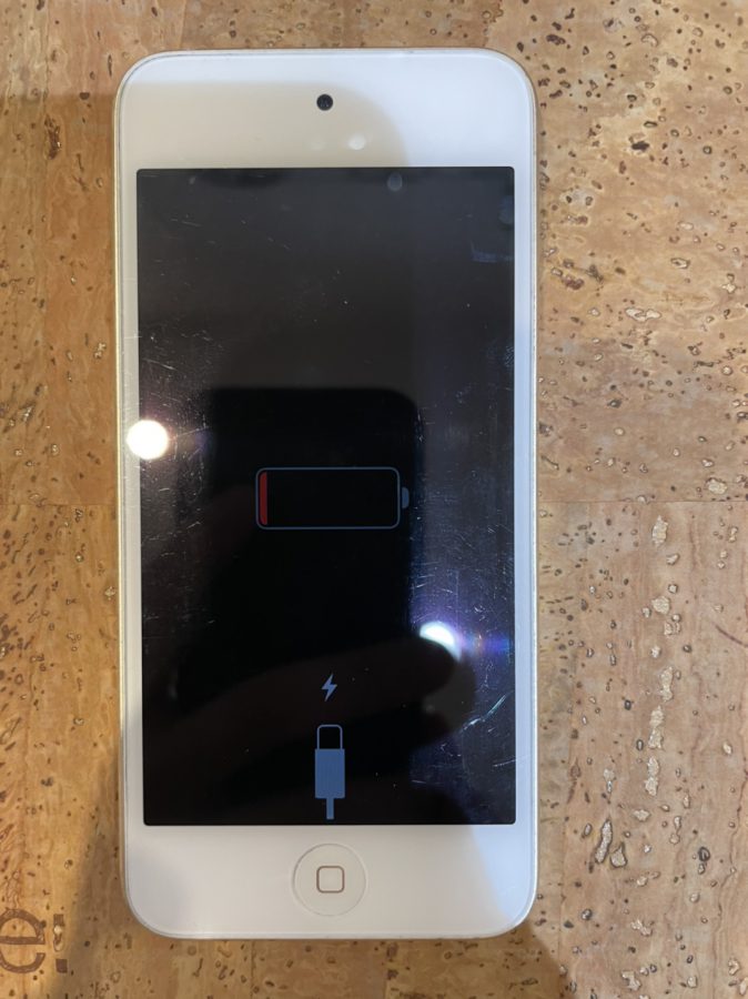 iPodtouch6(アイポッドタッチ6)最近バッテリーの減りが早くなった(:_;)