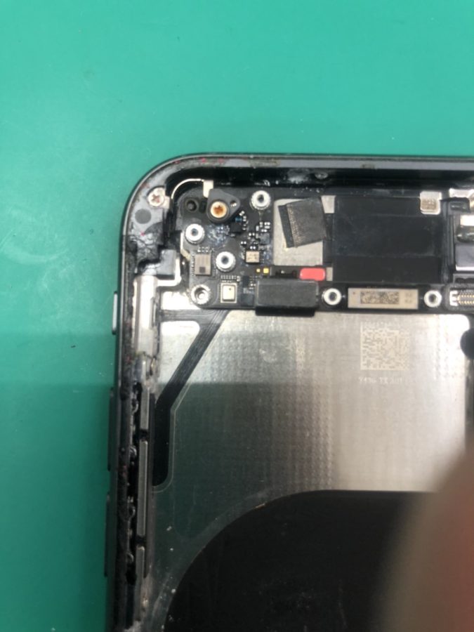 iPhone8水没復旧