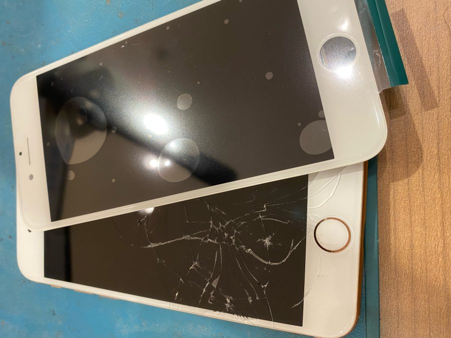 仙台市からお越しのお客様からiPhone８(アイフォン）の画面修理依頼を承りました！【スマホ修理工房　仙台PARCO２店】
