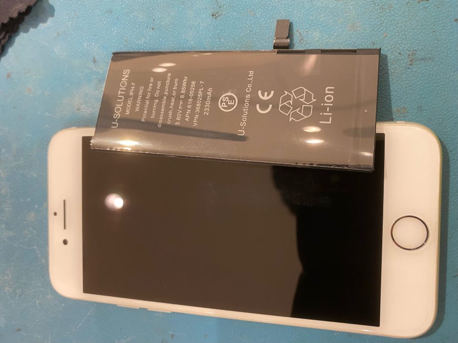 仙台市青葉区からお越しのお客様よりiPhone７（アイフォンセブン）のバッテリー交換を承りました！【iPhone修理工房　仙台P