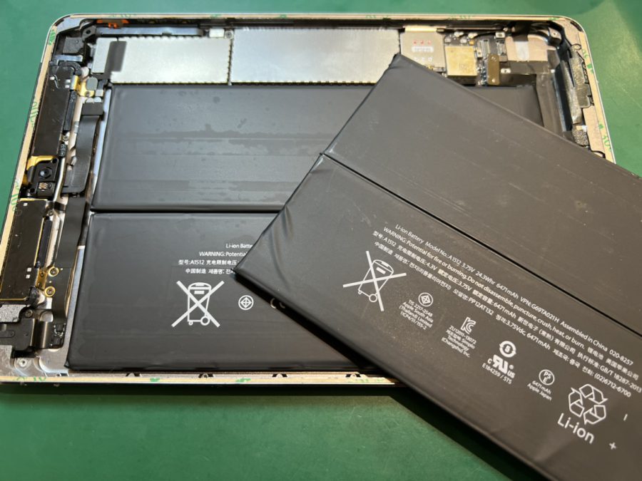 電池のモチが悪くなったiPad mini2(アイパッド)のバッテリー交換修理を行いました！