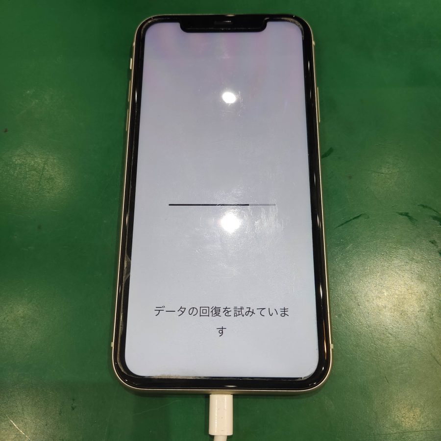iPhone11(アイフォン)のリンゴループ復旧なら スマホ修理工房池袋P'パルコ店へ！