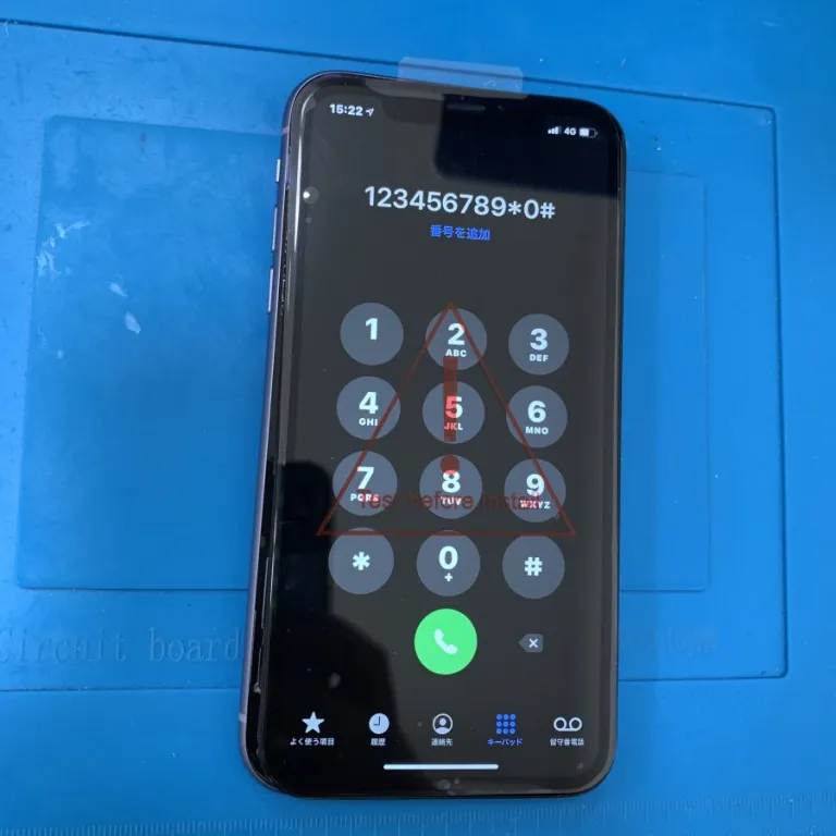 iPhone XSの液晶パネル交換は、スマホ修理工房 伊勢崎店へ！！