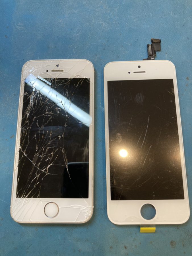 iPhoneSE(アイフォンエスイー)画面割れの修理ご依頼頂きました【スマホ修理工房　仙台PARCO２店】