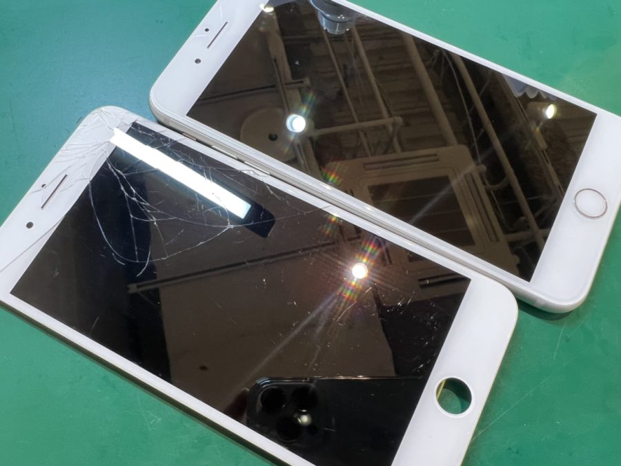 タッチしても反応しなくなってしまったiPhone7 Plus(アイフォン)の画面修理ならスマホ修理工房水戸OPA店へ！